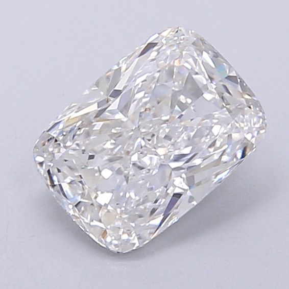 1.0 Carat Cushion Lab Diamond with  Cut Diamond in 14KT  view 1
