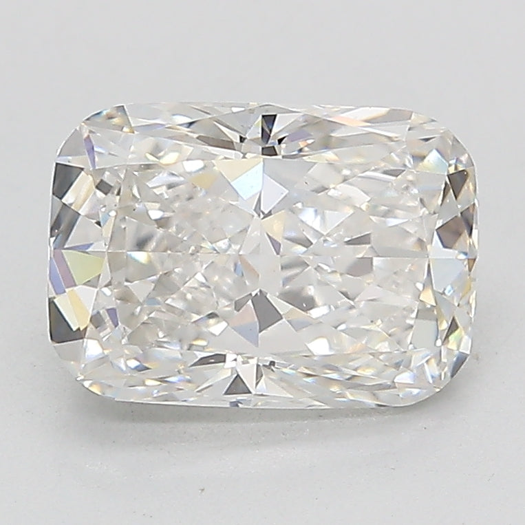 2.15 Carat Cushion Lab Diamond with  Cut Diamond in 14KT  view 1
