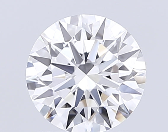1.4 Carat Round Lab Diamond with  Cut Diamond in 14KT  view 1

