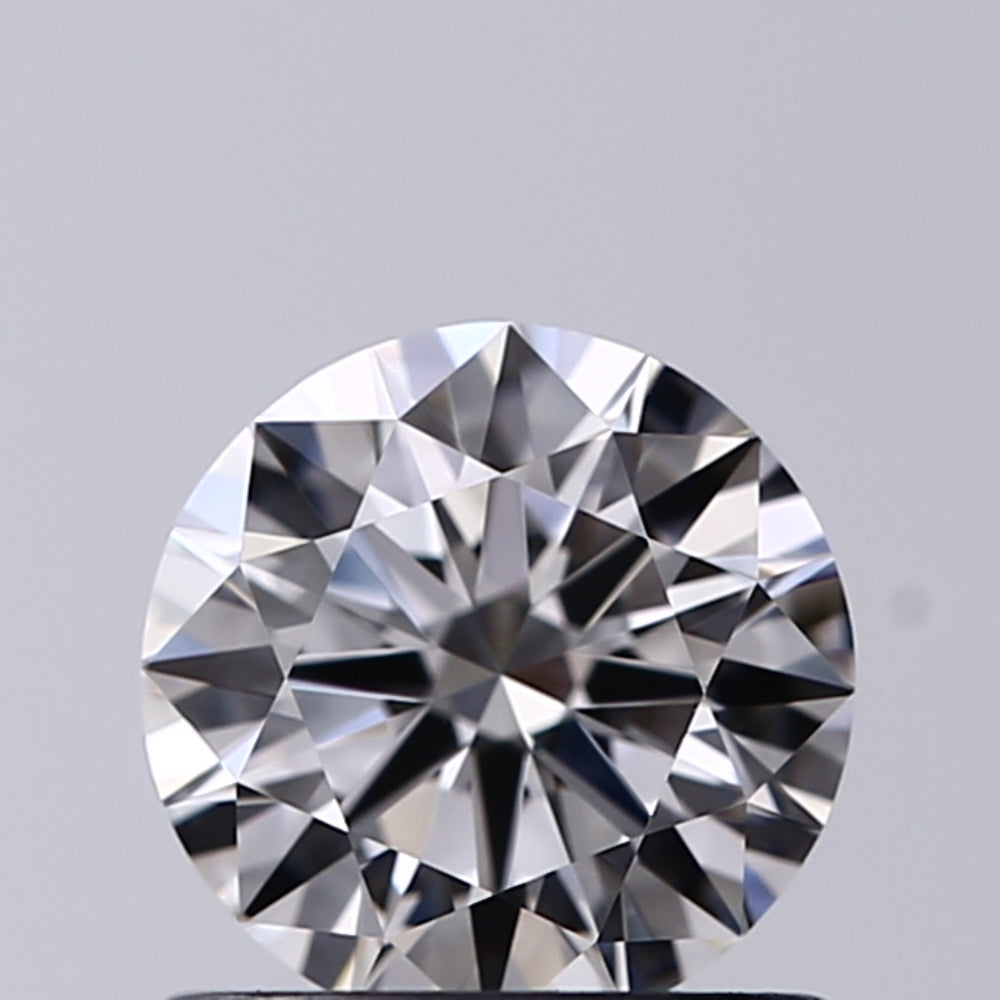 0.7 Carat Round Lab Diamond with  Cut Diamond in 14KT  view 1
