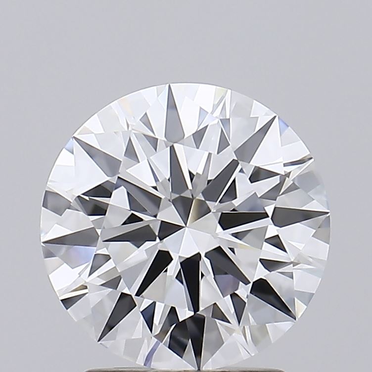 2.01 Carat Round Lab Diamond with  Cut Diamond in 14KT  view 1
