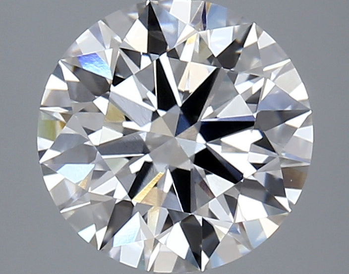 2.77 Carat Round Lab Diamond with  Cut Diamond in 14KT  view 1
