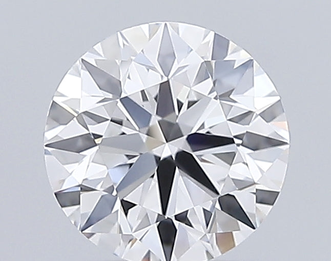 1.02 Carat Round Lab Diamond with  Cut Diamond in 14KT  view 1
