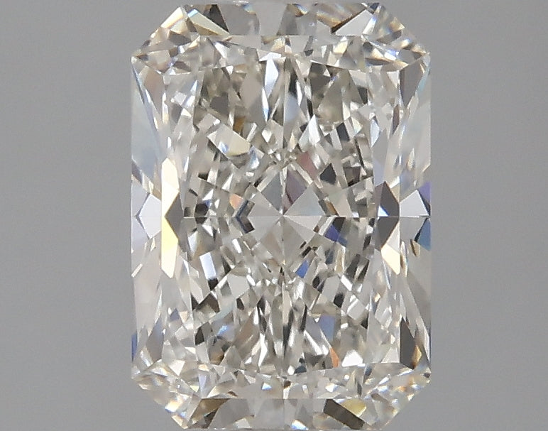 2.0 Carat Radiant Lab Diamond with  Cut Diamond in 14KT  view 1
