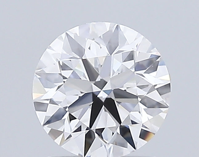 1.46 Carat Round Lab Diamond with  Cut Diamond in 14KT  view 1
