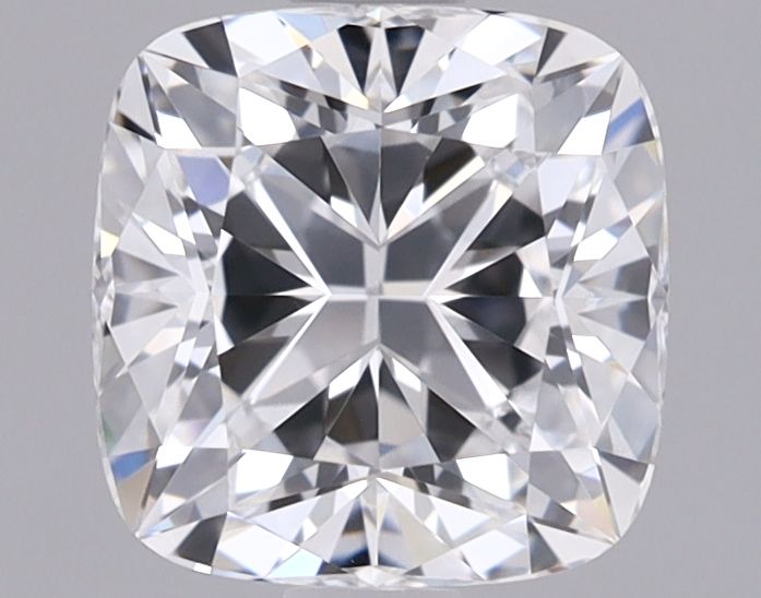 1.51 Carat Cushion Lab Diamond with  Cut Diamond in 14KT  view 1
