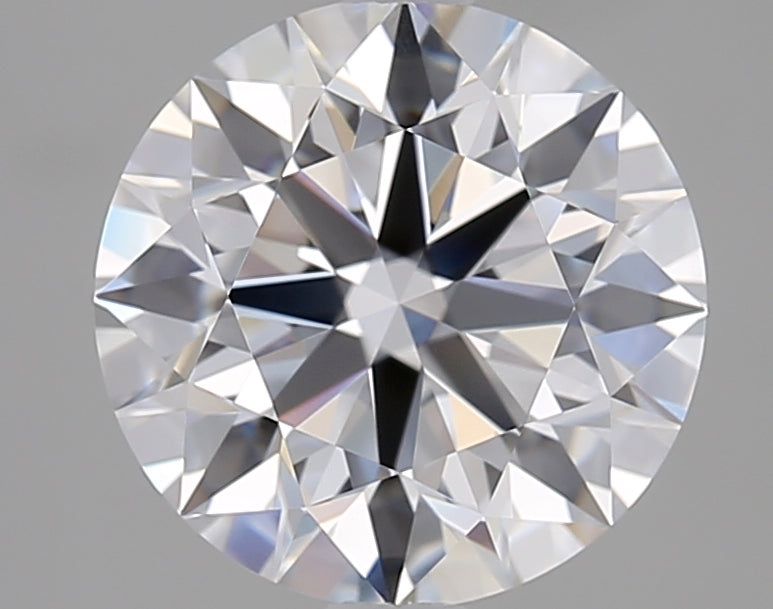 2.42 Carat Round Lab Diamond with  Cut Diamond in 14KT  view 1
