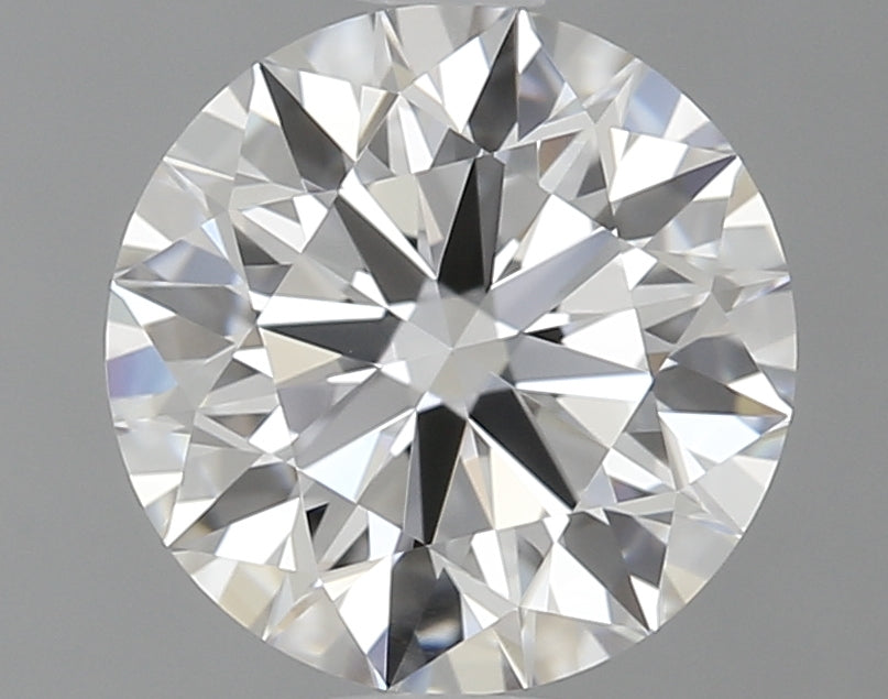 1.12 Carat Round Lab Diamond with  Cut Diamond in 14KT  view 1

