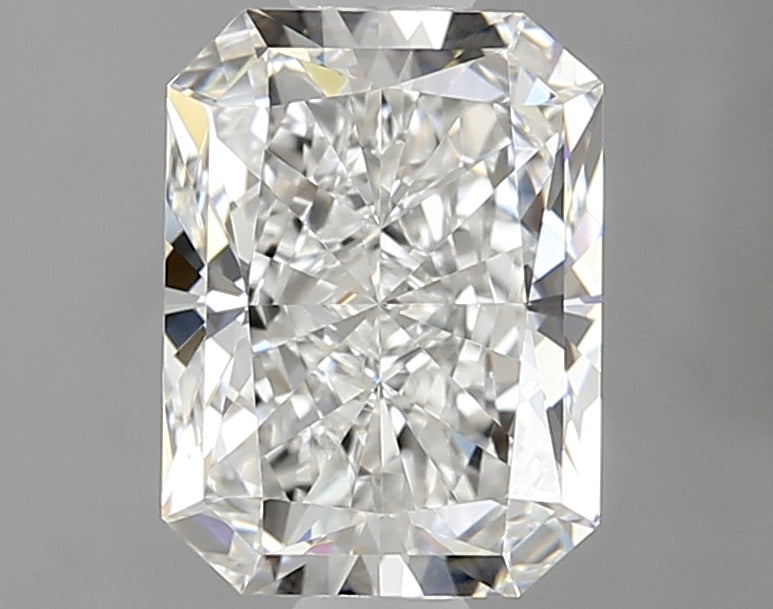 1.75 Carat Radiant Lab Diamond with  Cut Diamond in 14KT  view 1
