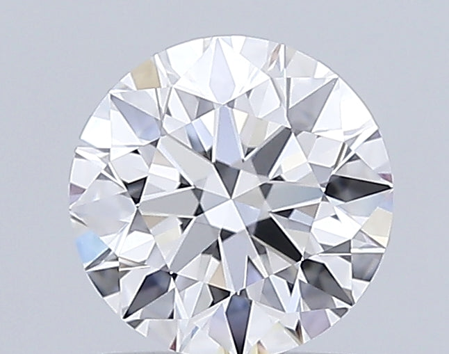 1.22 Carat Round Lab Diamond with  Cut Diamond in 14KT  view 1
