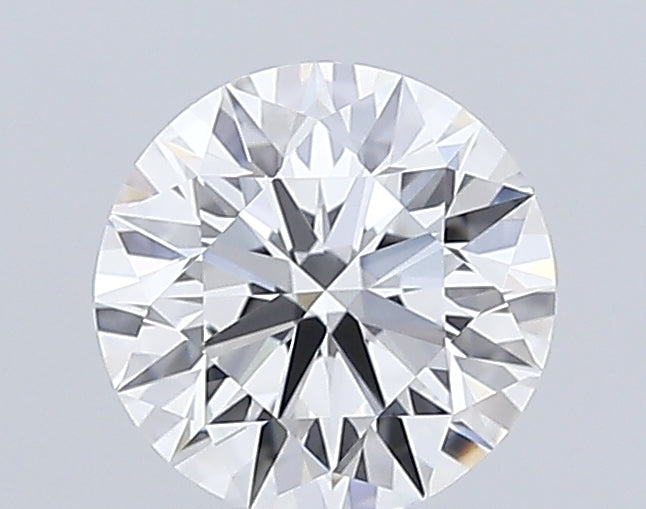 1.39 Carat Round Lab Diamond with  Cut Diamond in 14KT  view 1

