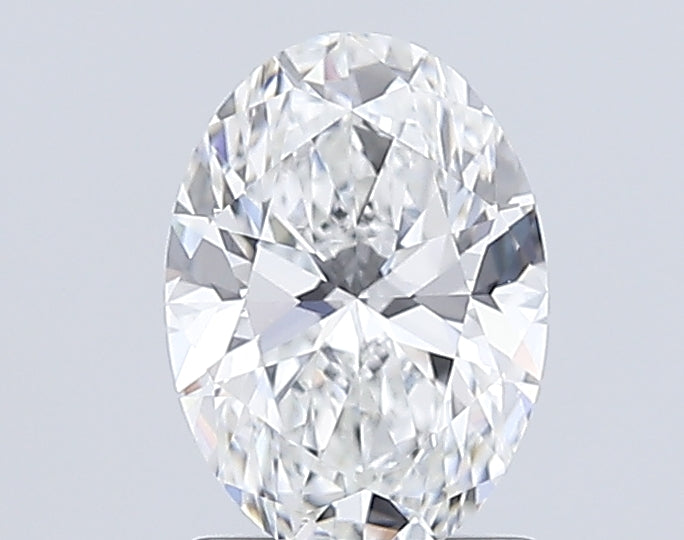 1.63 Carat Oval Lab Diamond with  Cut Diamond in 14KT  view 1
