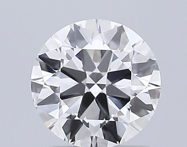 1.28 Carat Round Lab Diamond with  Cut Diamond in 14KT  view 1
