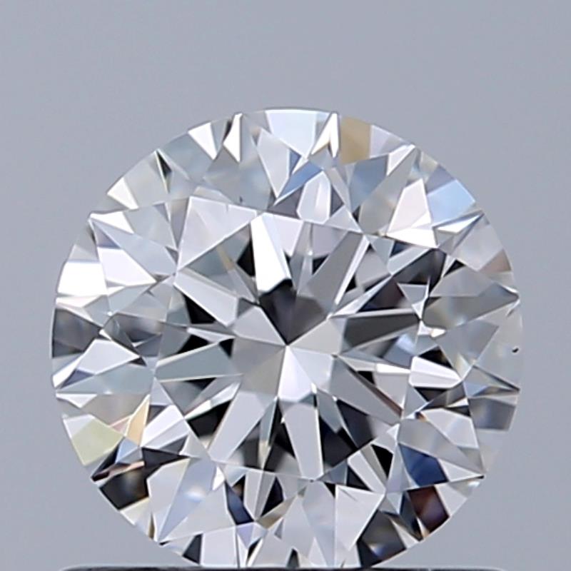 0.75 Carat Round Natural Diamond with  Cut Diamond in 14KT  view 1
