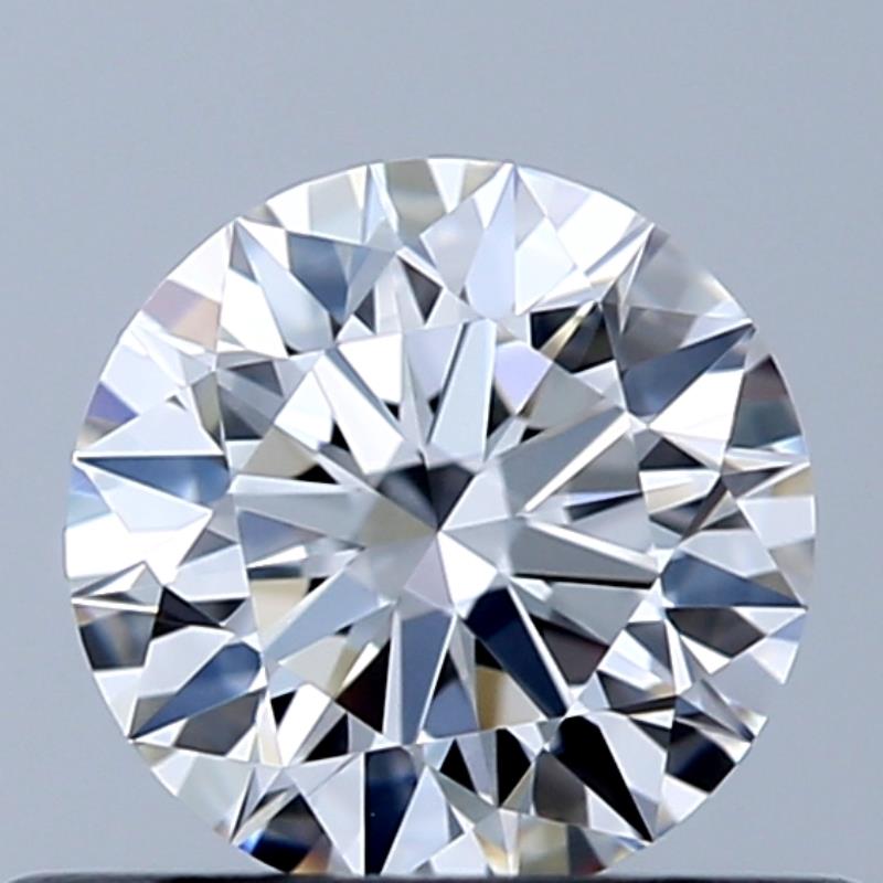 0.41 Carat Round Natural Diamond with  Cut Diamond in 14KT  view 1
