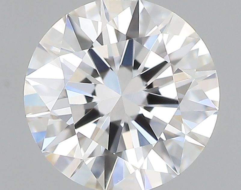 0.54 Carat Round Natural Diamond with  Cut Diamond in 14KT  view 1
