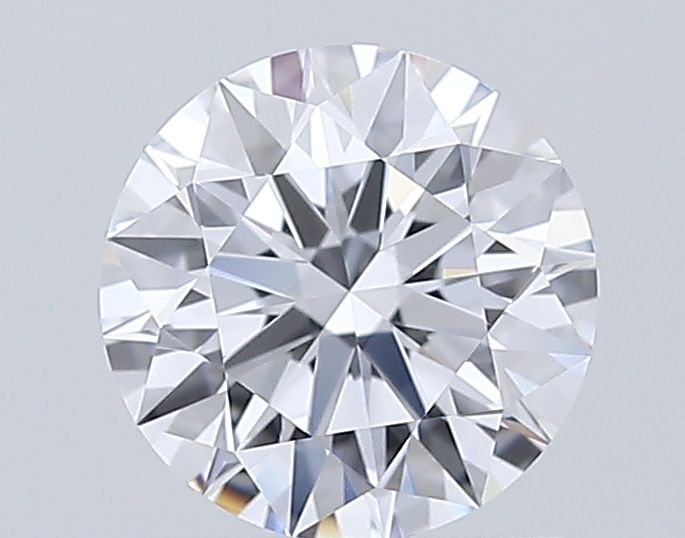 1.21 Carat Round Lab Diamond with  Cut Diamond in 14KT  view 1
