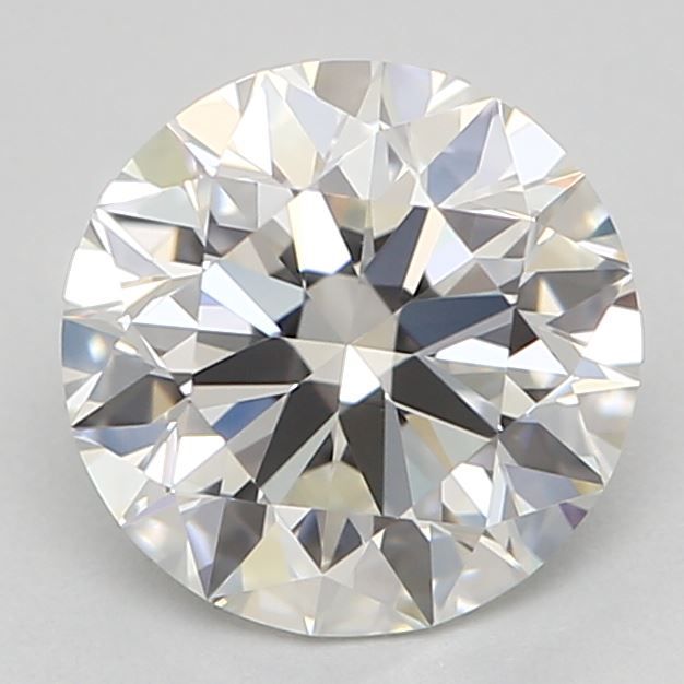 0.9 Carat Round Natural Diamond with  Cut Diamond in 14KT  view 1
