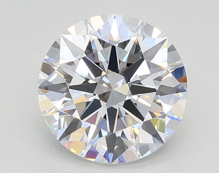 1.23 Carat Round Lab Diamond with  Cut Diamond in 14KT  view 1
