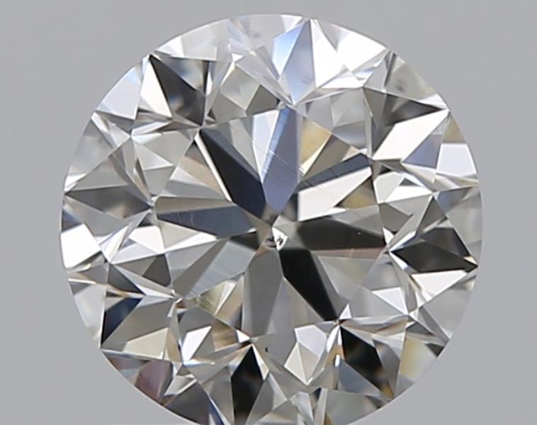 1.0 Carat Round Natural Diamond with  Cut Diamond in 14KT  view 1
