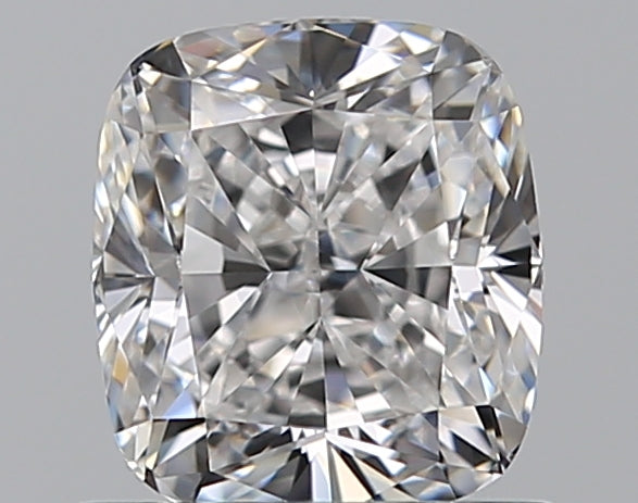 1.0 Carat Cushion Natural Diamond with  Cut Diamond in 14KT  view 1
