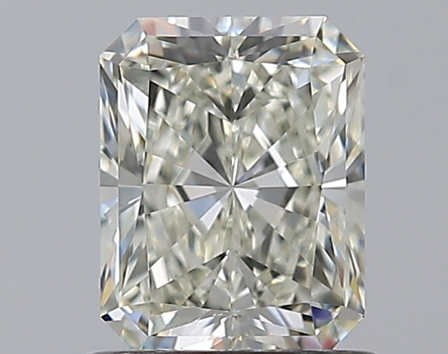 1.0 Carat Radiant Natural Diamond with  Cut Diamond in 14KT  view 1
