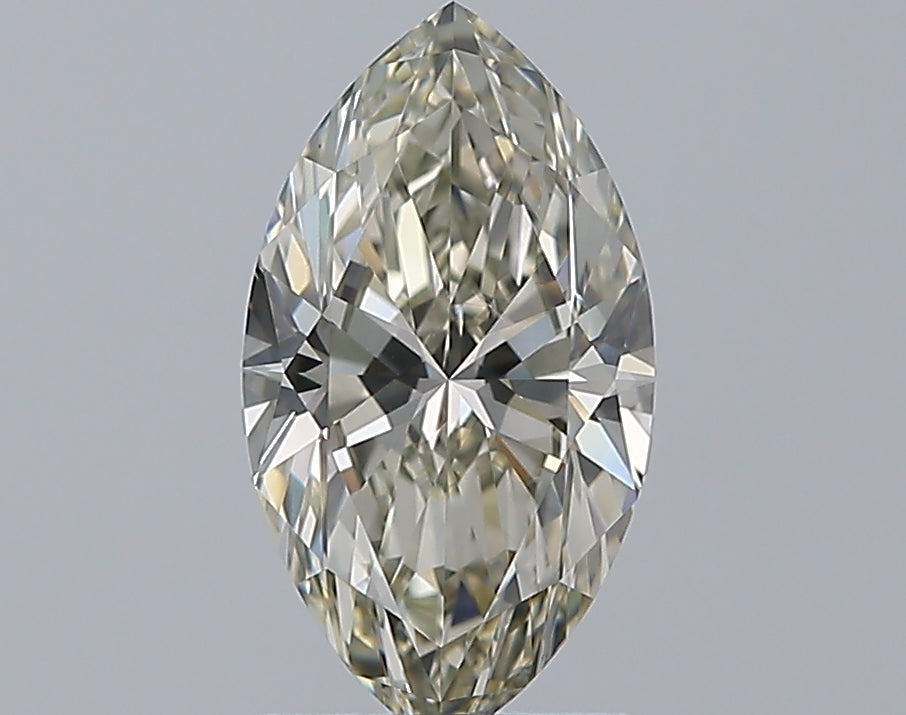 1.7 Carat Marquise Natural Diamond with  Cut Diamond in 14KT  view 1

