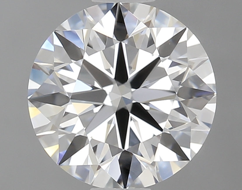 1.53 Carat Round Lab Diamond with  Cut Diamond in 14KT  view 1
