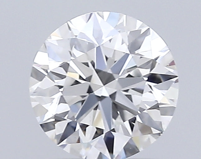 0.91 Carat Round Lab Diamond with  Cut Diamond in 14KT  view 1
