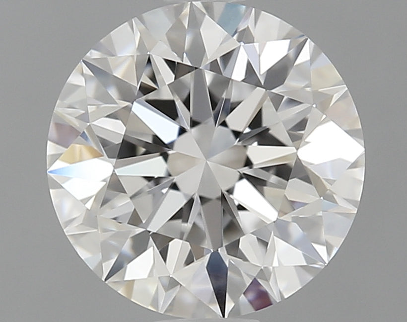 1.2 Carat Round Lab Diamond with  Cut Diamond in 14KT  view 1
