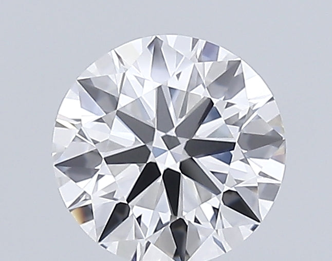 1.25 Carat Round Lab Diamond with  Cut Diamond in 14KT  view 1
