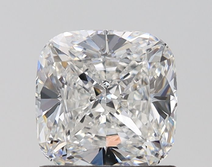 1.64 Carat Cushion Lab Diamond with  Cut Diamond in 14KT  view 1
