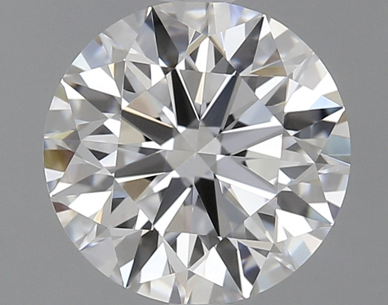 1.02 Carat Round Lab Diamond with  Cut Diamond in 14KT  view 1
