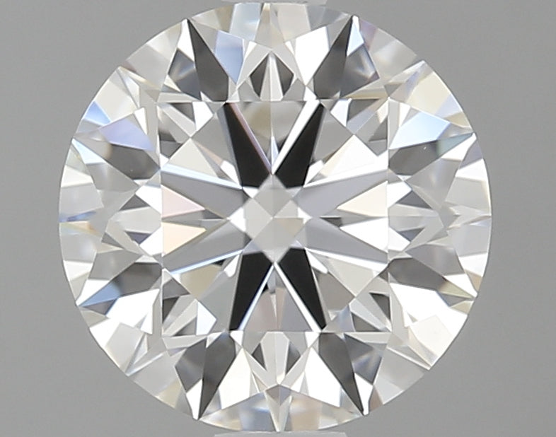 1.41 Carat Round Lab Diamond with  Cut Diamond in 14KT  view 1
