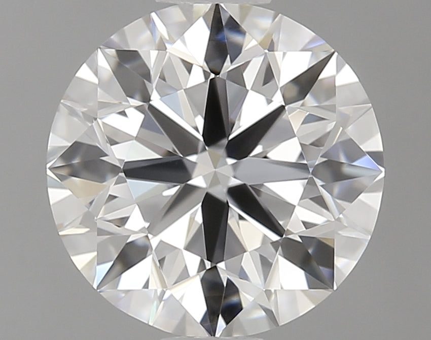 1.44 Carat Round Lab Diamond with  Cut Diamond in 14KT  view 1

