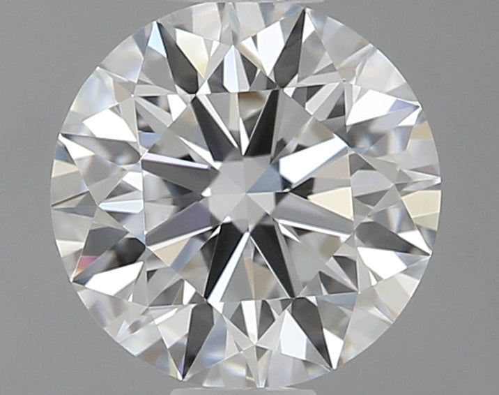 0.8 Carat Round Lab Diamond with  Cut Diamond in 14KT  view 1
