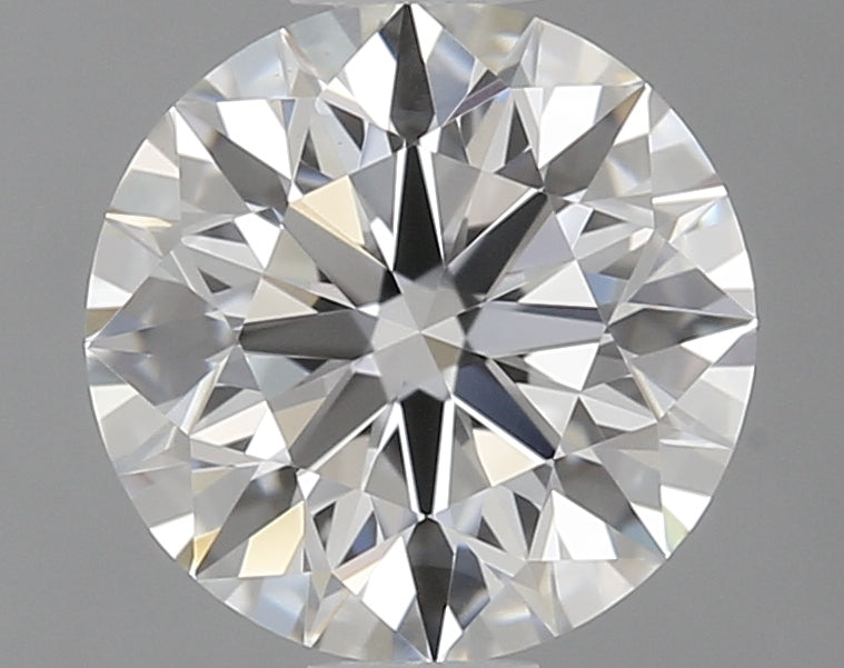 0.92 Carat Round Lab Diamond with  Cut Diamond in 14KT  view 1
