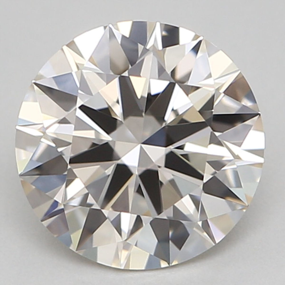 0.9 Carat Round Natural Diamond with  Cut Diamond in 14KT  view 1
