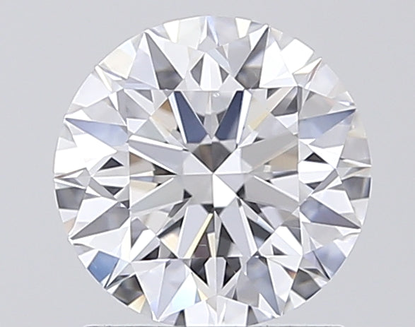 1.36 Carat Round Lab Diamond with  Cut Diamond in 14KT  view 1
