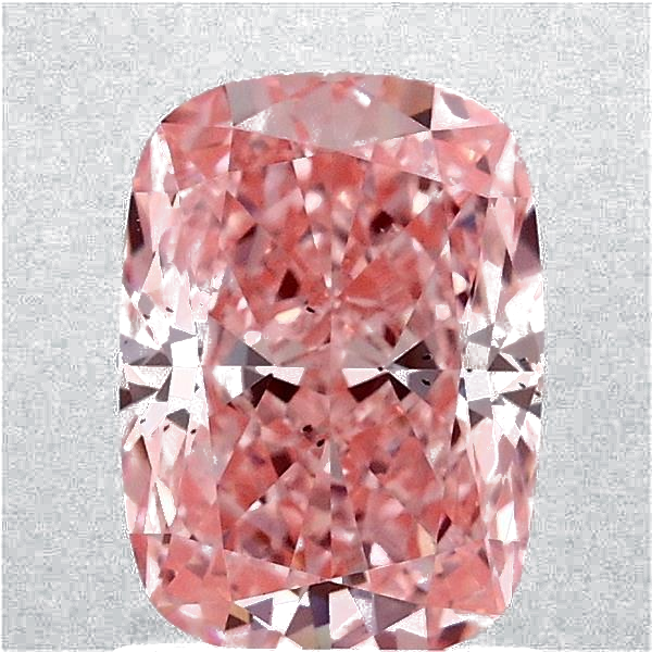 1.52 Carat Cushion Lab Diamond with  Cut Diamond in 14KT  view 1
