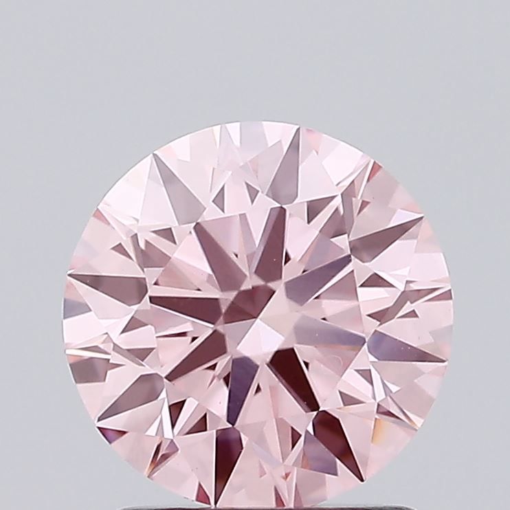1.56 Carat Round Lab Diamond with  Cut Diamond in 14KT  view 1
