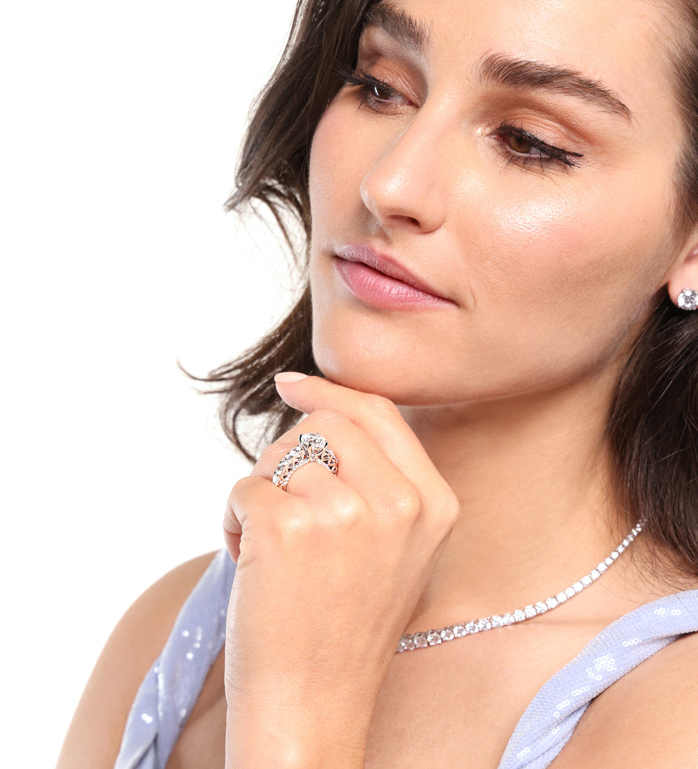 Model Wearing The Sutton Ring view
