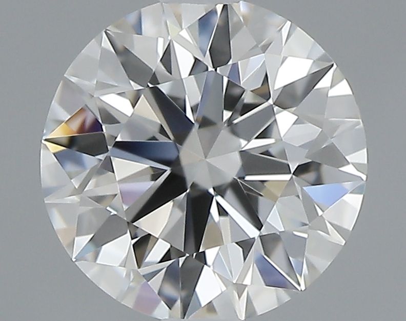 0.75 Carat Round Natural Diamond with  Cut Diamond in 14KT  view 1

