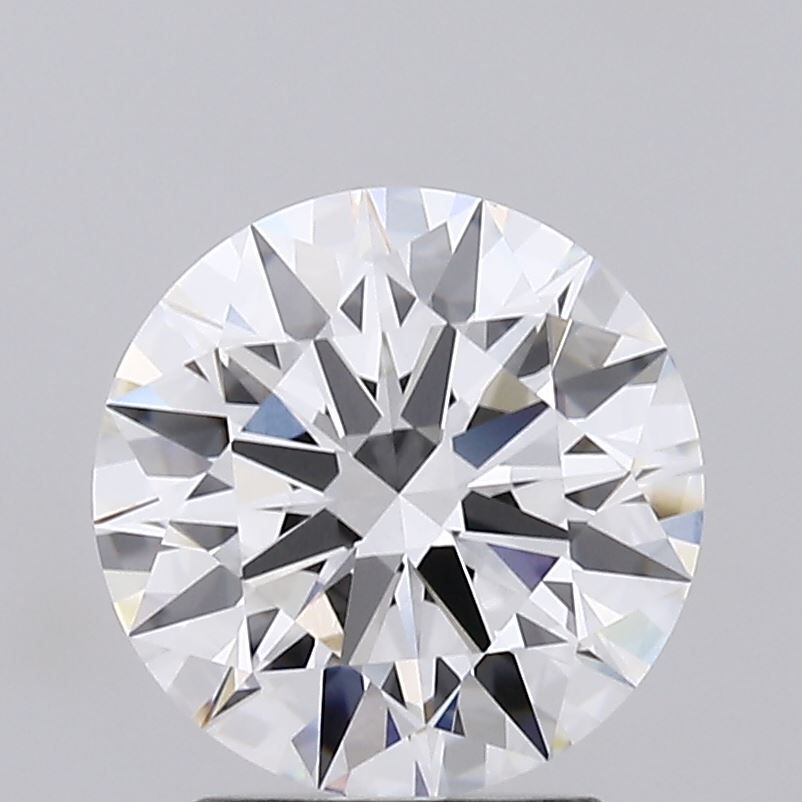 2.36 Carat Round Lab Diamond with  Cut Diamond in 14KT  view 1

