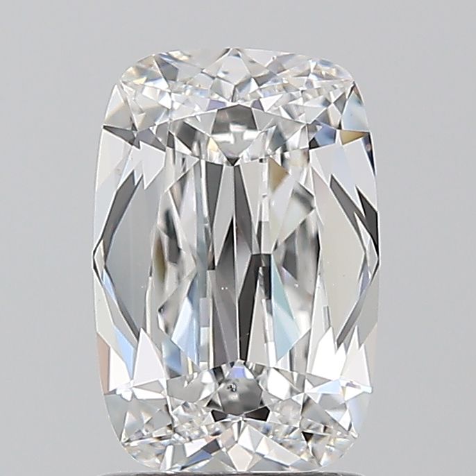 1.2 Carat CUSHION Natural Diamond with  Cut Diamond in 14KT  view 1
