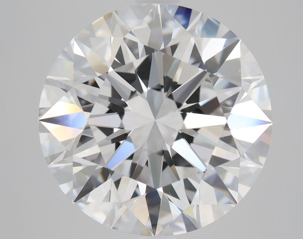 5.18 Carat Round Natural Diamond with  Cut Diamond in 14KT  view 1
