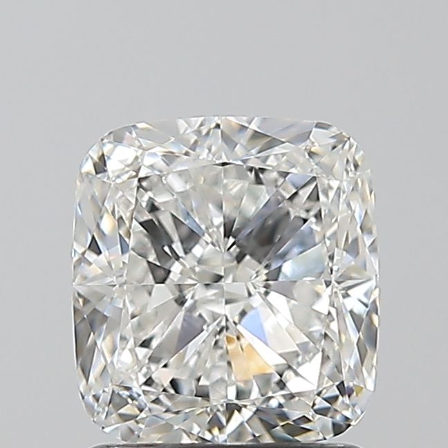 1.5 Carat Cushion Natural Diamond with  Cut Diamond in 14KT  view 1
