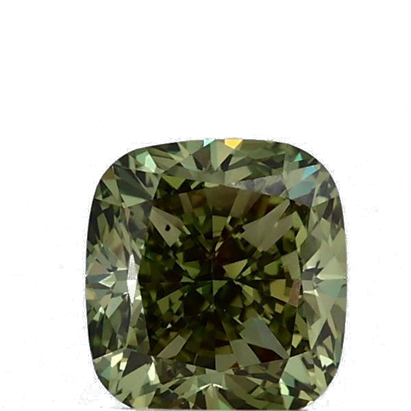 1.02 Carat Cushion Lab Diamond with  Cut Diamond in 14KT  view 1
