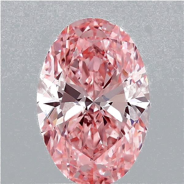 2.01 Carat Oval Lab Diamond with  Cut Diamond in 14KT  view 1
