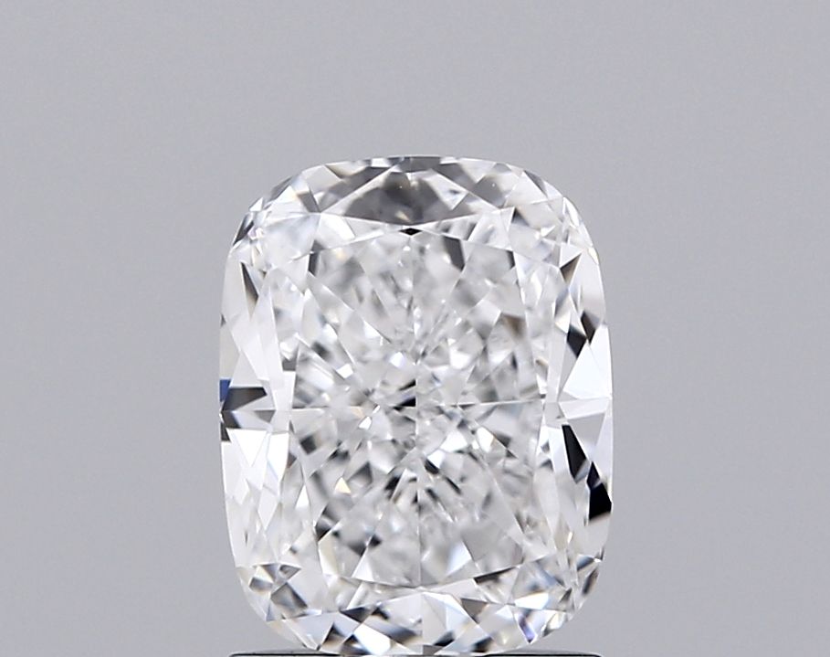 1.74 Carat Cushion Lab Diamond with  Cut Diamond in 14KT  view 1
